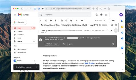 How to unblock emails you have blocked on Gmail.